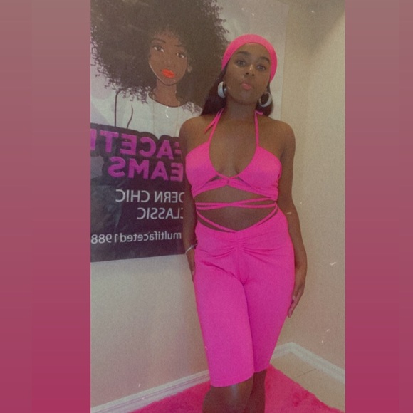 MULTIFACETED DREAMS Other - “ROSEY” 3pc set in pink